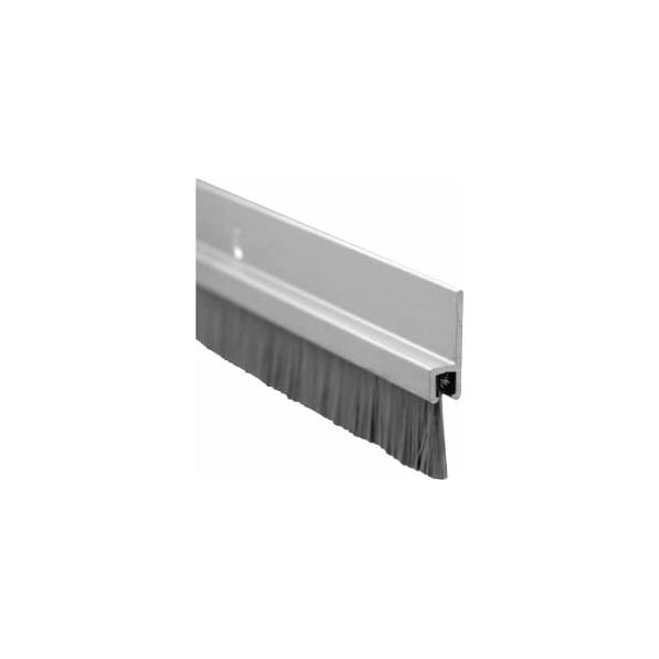 Yale Commercial Pemko Aluminum Meeting Stile W/ Nylon Insert 96L x 1-3/8W, Clear Anodized Aluminum, PK3 85574 - main